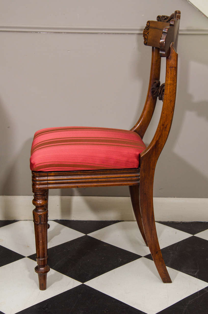 Set of Eight William IV Dining Chairs 1