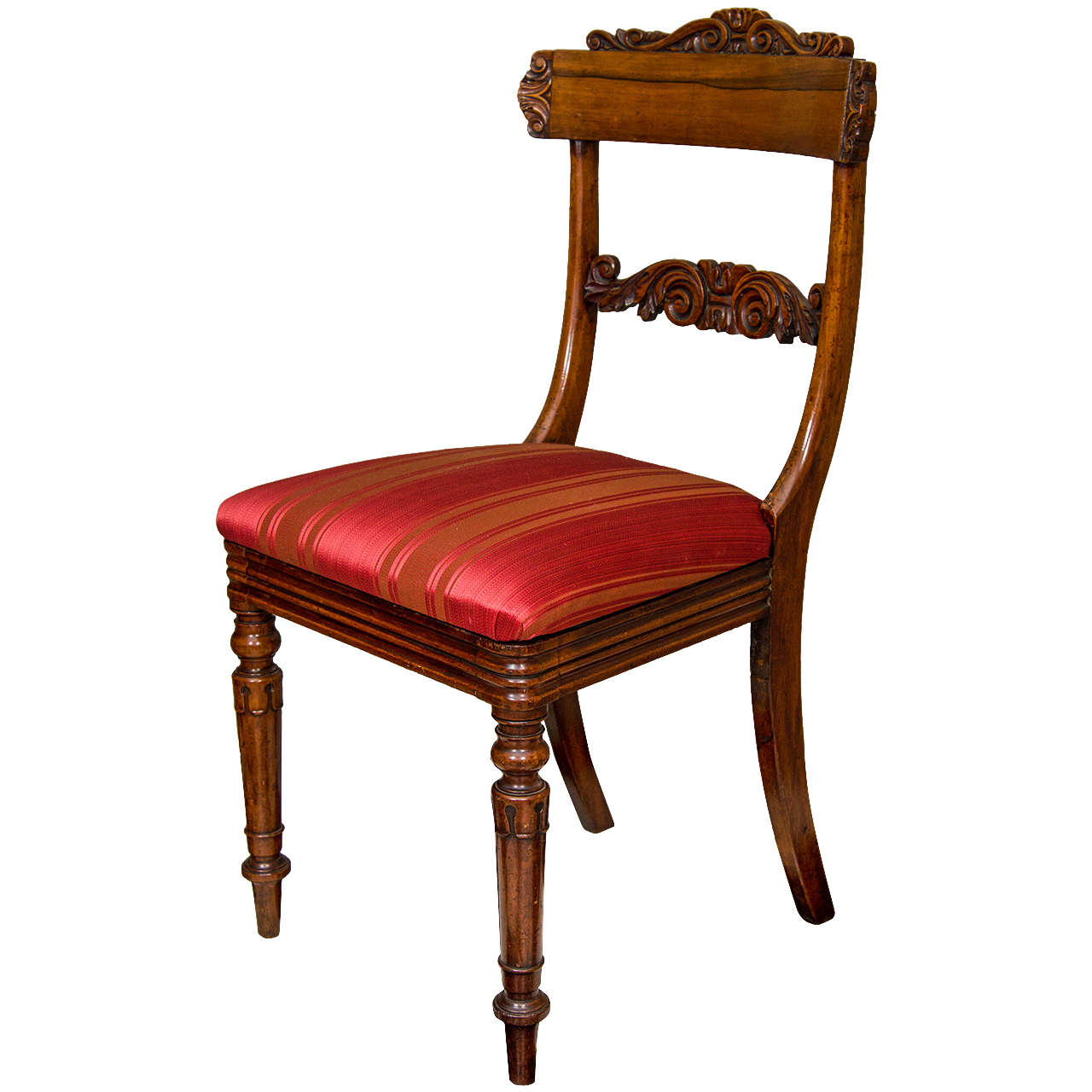 Set of Eight William IV Dining Chairs