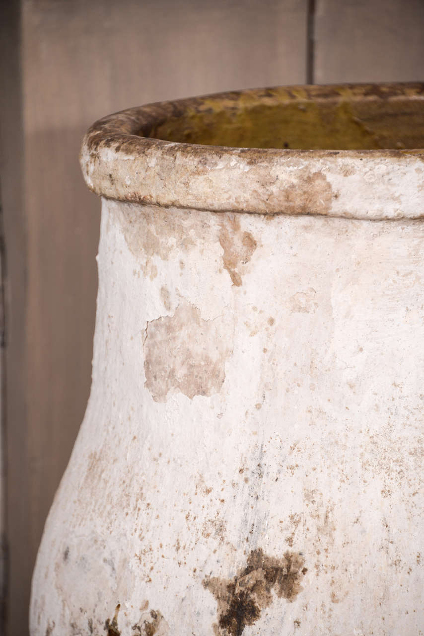 Large 19th Century Greek Olive Jar In Excellent Condition In Houston, TX