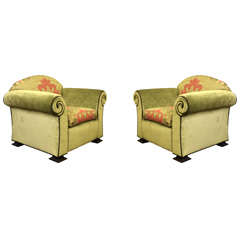 Pair of Club Chairs very Comfortable