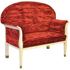 Antique Art Deco Canapé