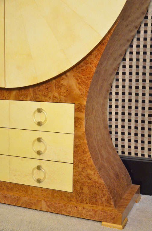 SPECIAL ART DECO' BOOKCASE at 1stdibs