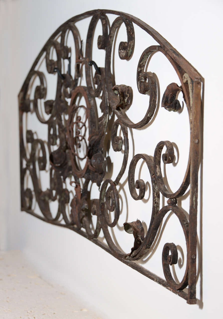 19 C. Wrought Iron Wall Hanging 3