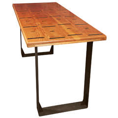 USA Numbered Bleacher Bench Bar