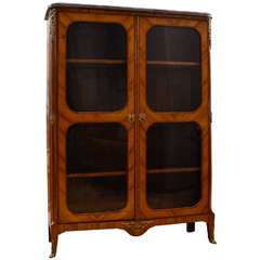 Antique A  Transition LXV L XVI bois de rose Bookcase