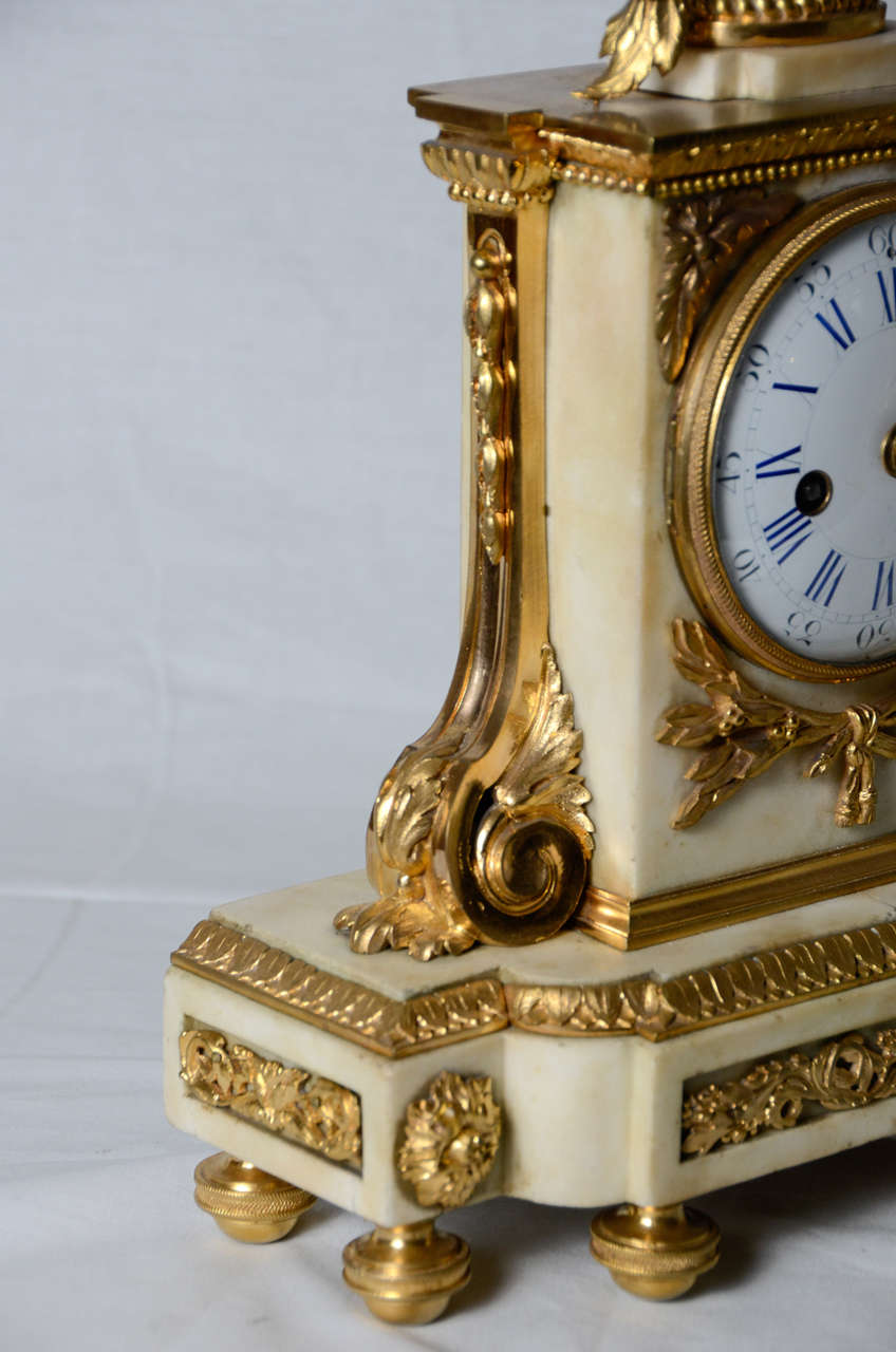 A Louis XVI clock 18th century France 3