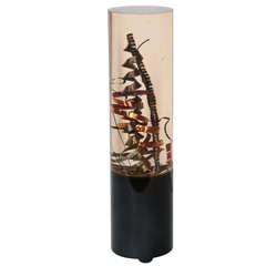 lamp with inclusion by Pierre Giraudon 12