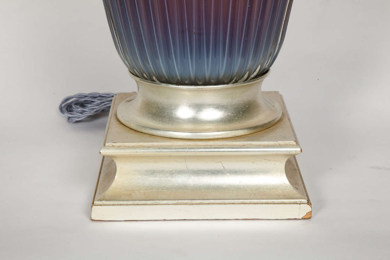 Italian Important Murano Glass Lamp