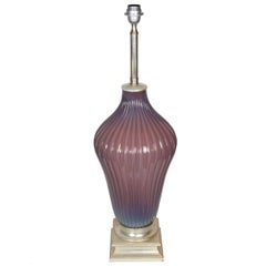 Important Murano Glass Lamp