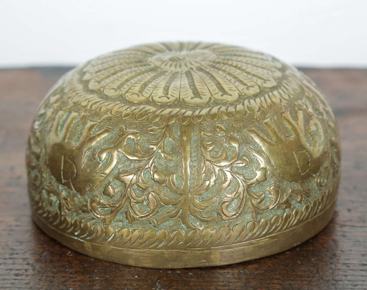 Indian Set of Six Brass Bowl
