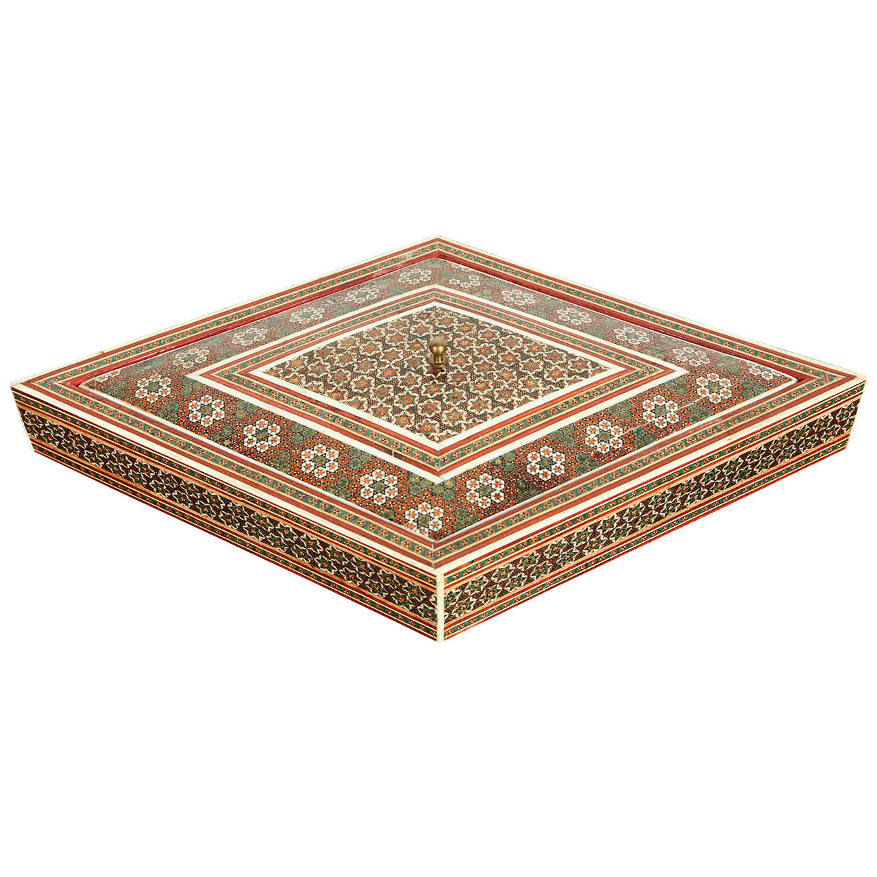 Anglo-Indian Micro Mosaic Inlaid Box