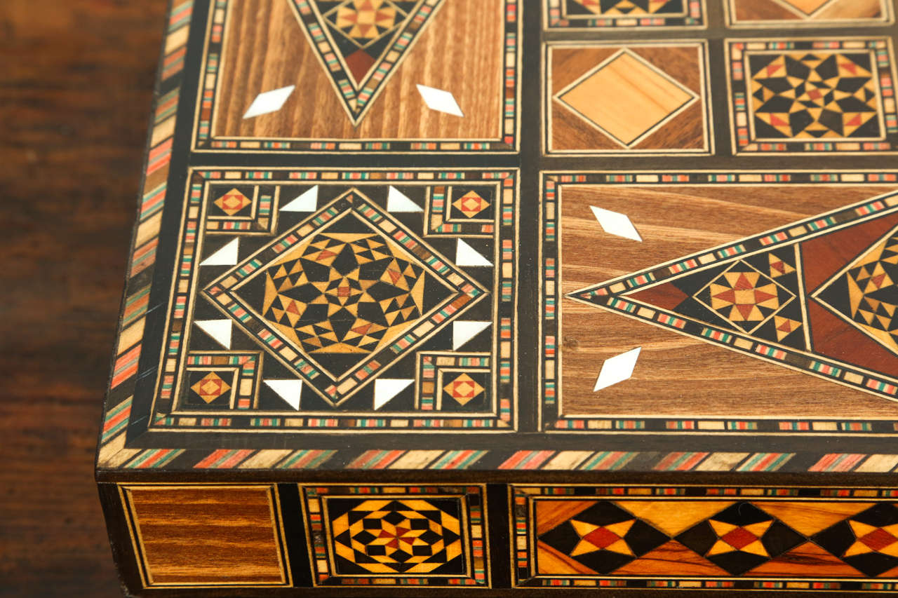 syrian backgammon set
