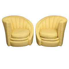 Pair of Lounge Chairs by Jay Spectre