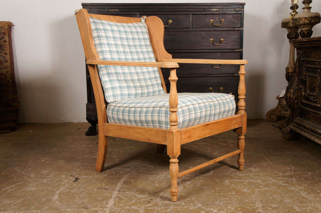 French Provincial Style Wingback Chair