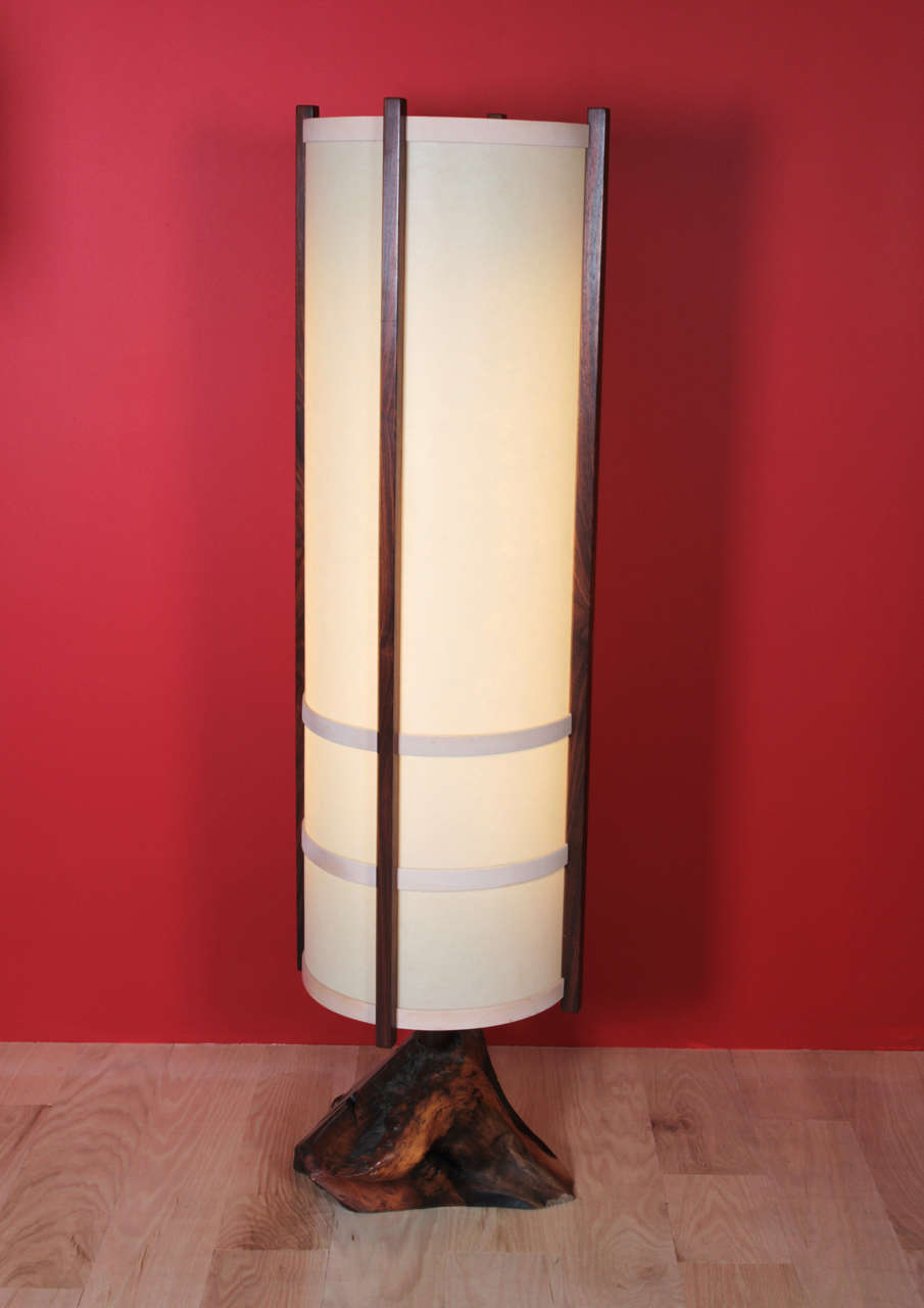 Nakashima, 1965 "Kent Hall" Floor Lamp For Sale at 1stDibs