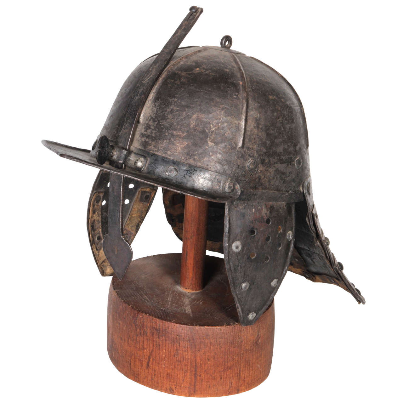 English Civil War Parliamentary Helmet For Sale