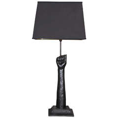 Vintage Hand Table Lamp