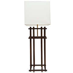 Cane Stand Table Lamp