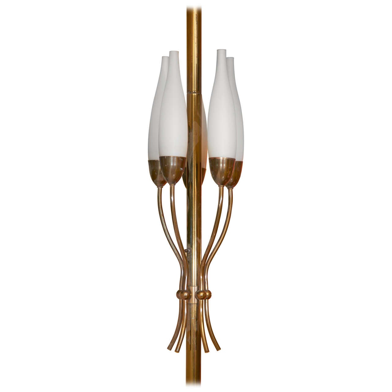 Graceful Floor Lamp in the Style of Angelo Lelli for Arredoluce