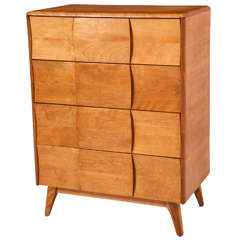 Haywood Wakefield High Chest of Drawers