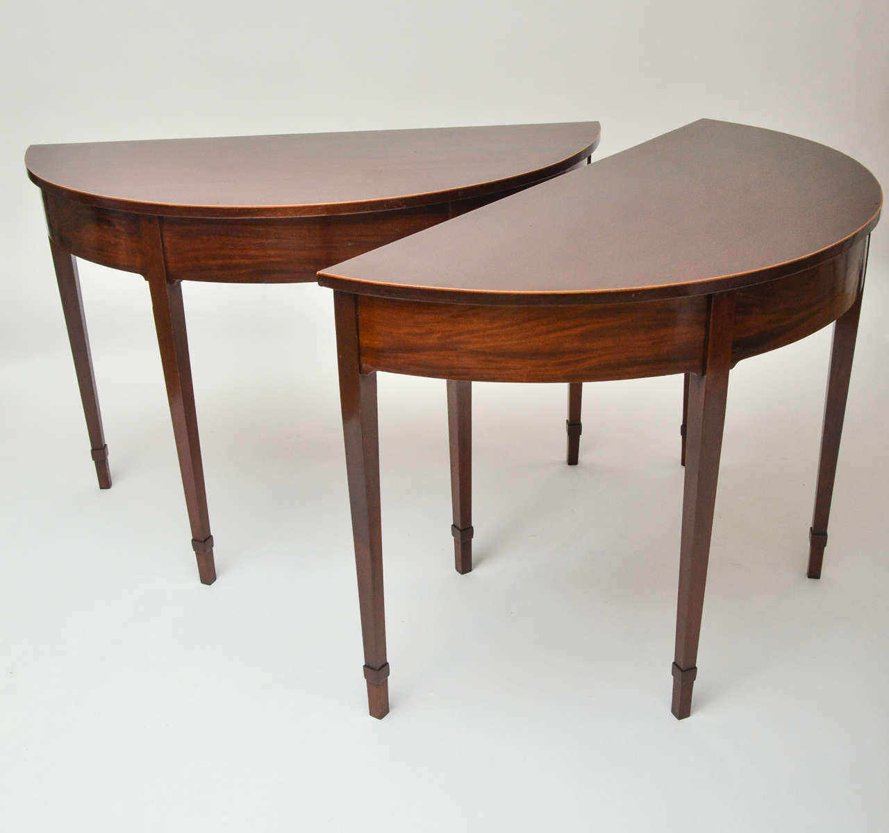 A pair of early 19th century George III mahogany 46.5