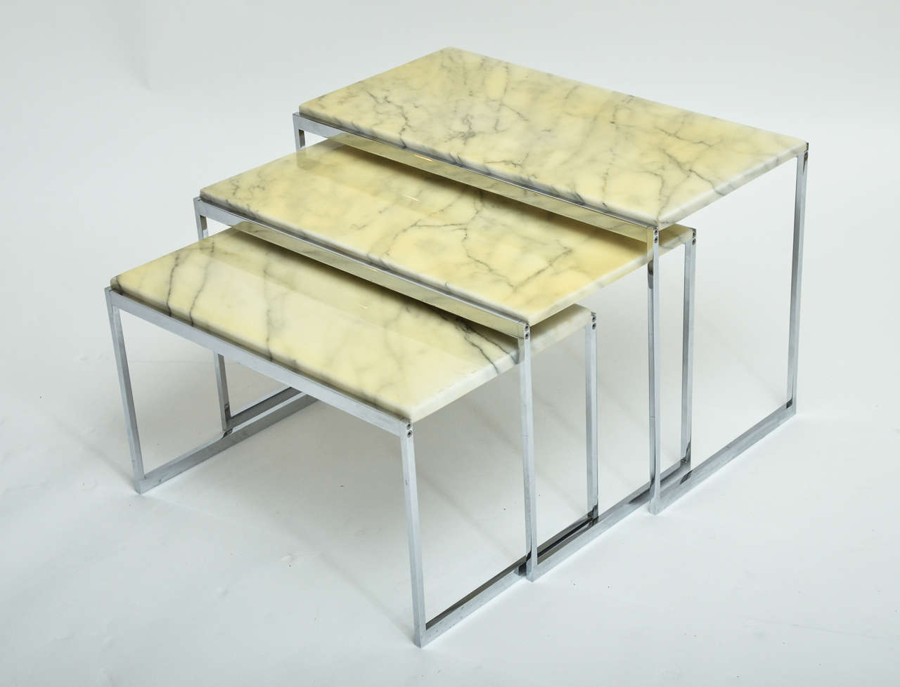 marble nest of tables