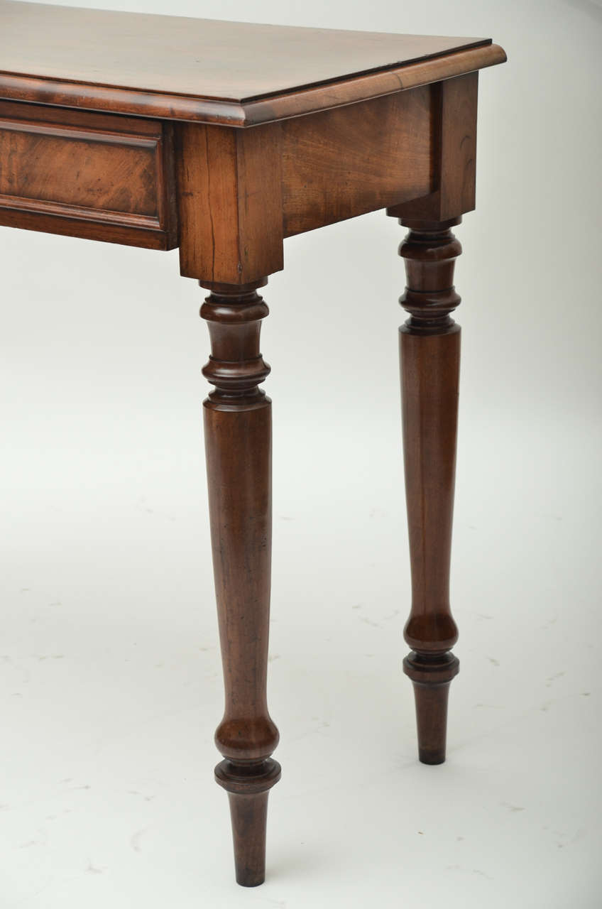 19th Century English Mahogany Serving Table For Sale 2