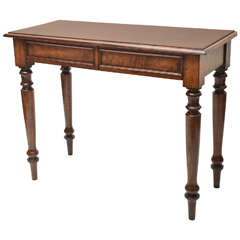 19th Century English Mahogany Serving Table 10
