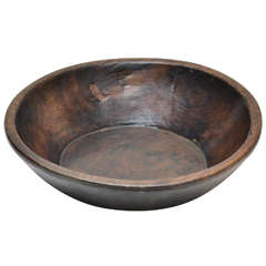 19th Century Anglo-Indian Teak Small Fruit Bowl