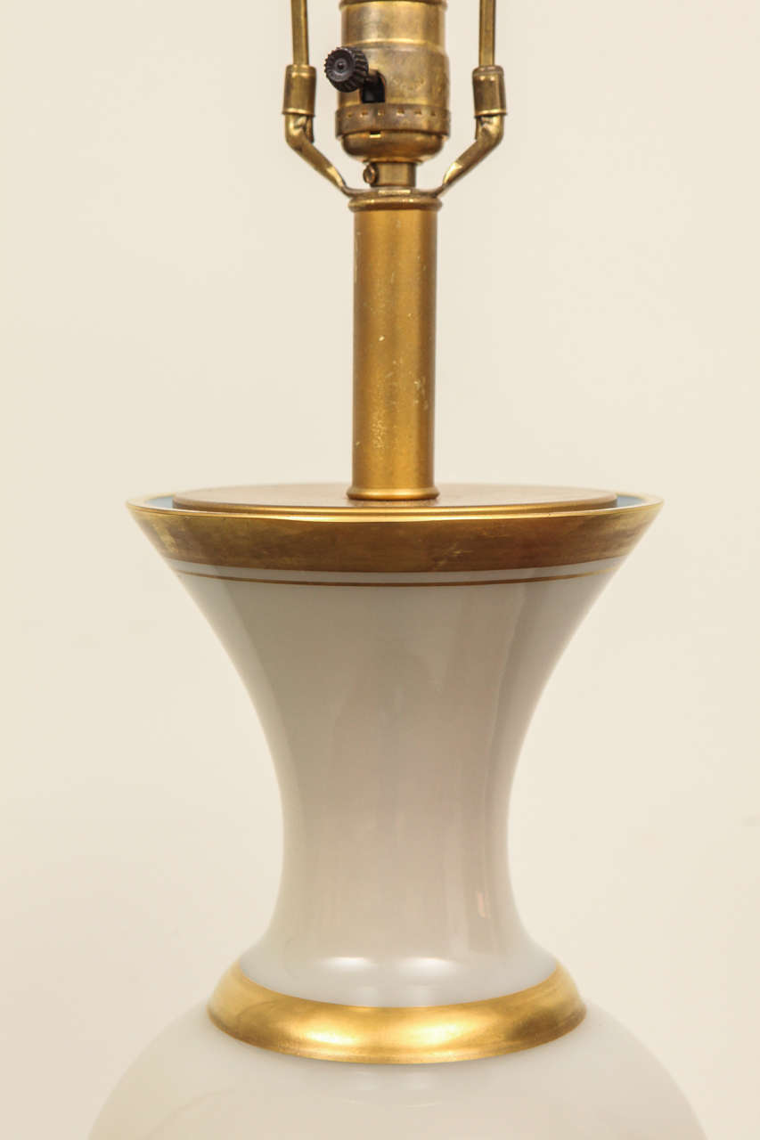 20th Century Semi-Translucent Table Lamp