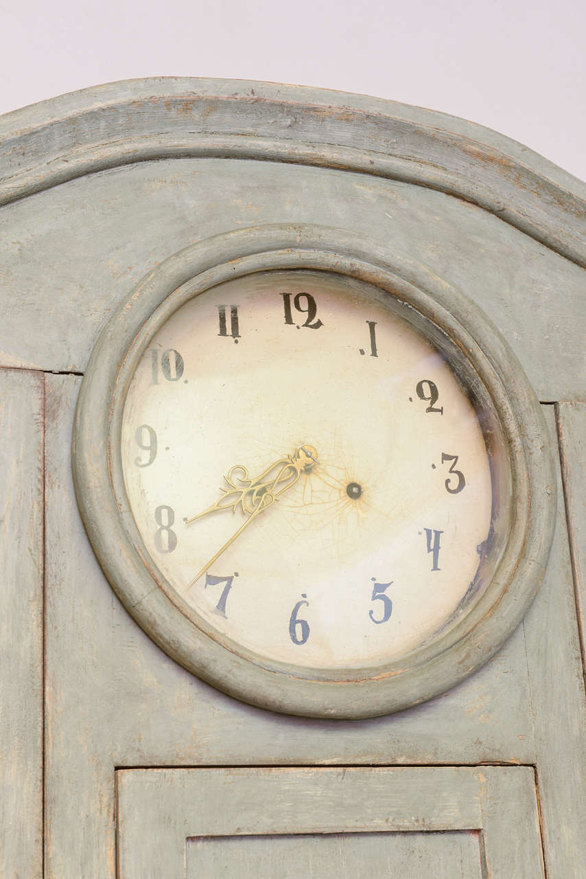Early 19th Century Antique Swedish Clock Secretary 2