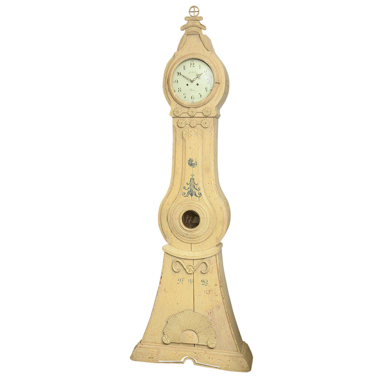 Late 18th Century Swedish Period Extraordinary Collectible Mora Clock For Sale