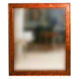 French Faux-Bamboo Mirror
