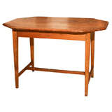 French Provincial 19th c. pine side table