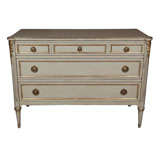 Maison Jansen French Directoire Style Painted Commode Maison Jansen French Directoire Style Painted Commode