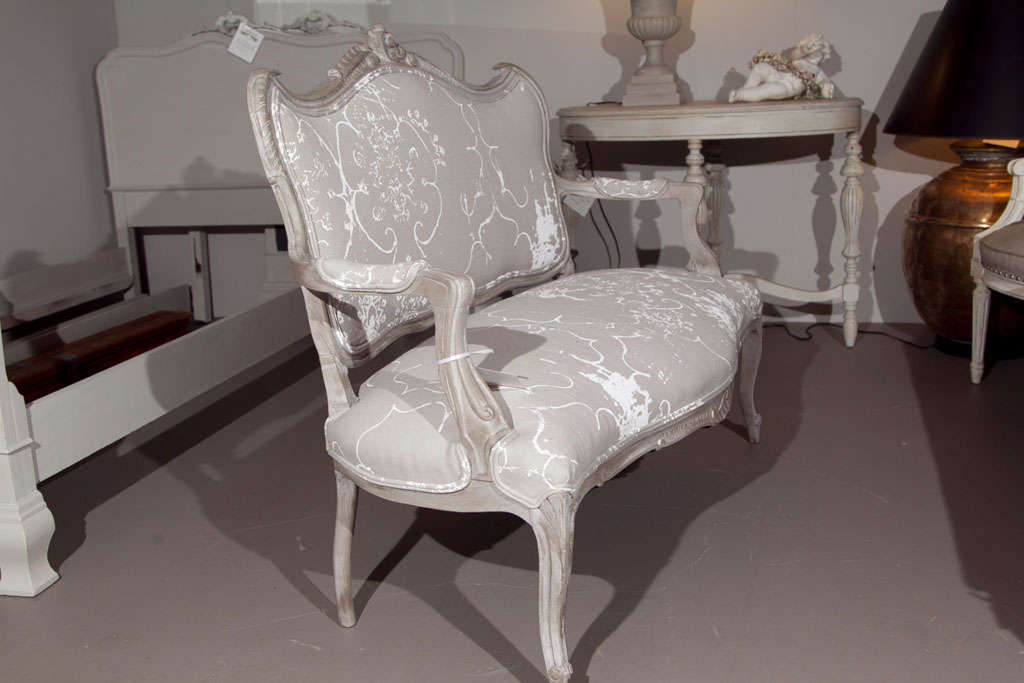 French Rococo Style Settee 2