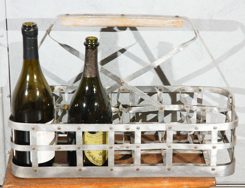 French Wine Bottle Carrier