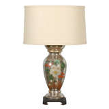 Mercury Glass Table Lamp with Shade
