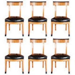 Set of Six French Dining Chairs, circa 1900 10
