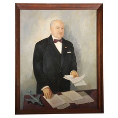 1956 French Minister Painting