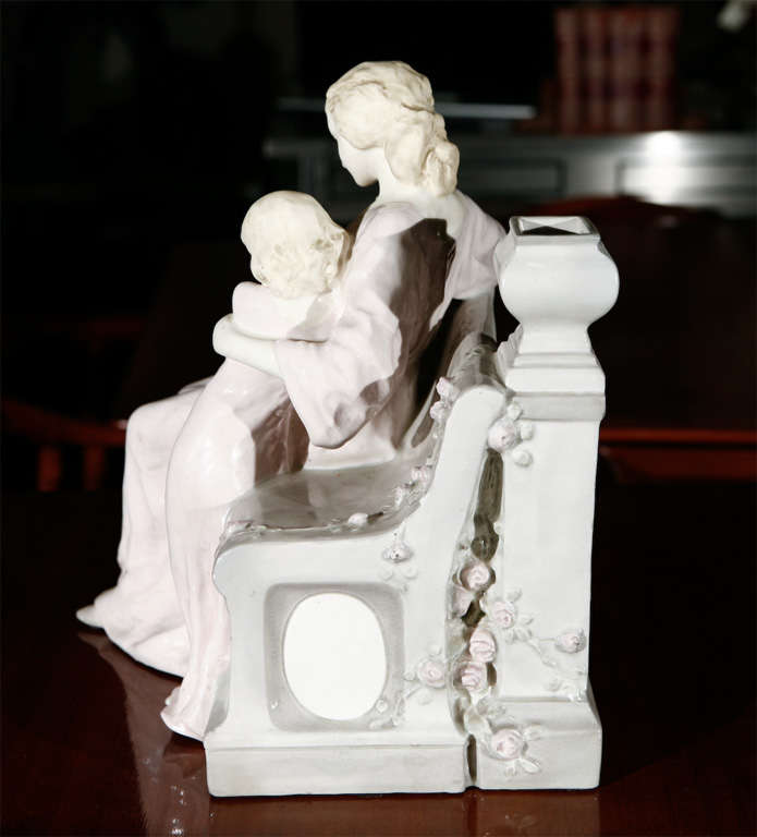 Viennese Faience Porcelain Figurine 4