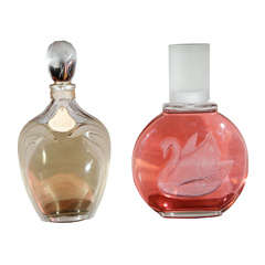 Two Large Display Perfume Bottles