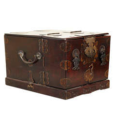 Antique Traveling Chest