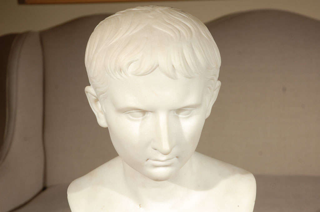 19th Century Bust of Napoleon In Excellent Condition In Newport Beach, CA