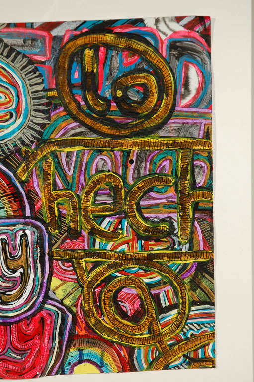Mixed-Media-Gemälde von Alexandra Grant (21. Jahrhundert und zeitgenössisch)