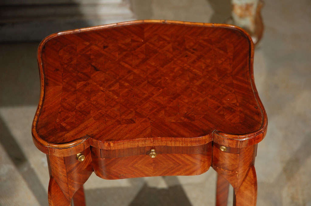 Rococo Delicate, Marquetry Side-Table