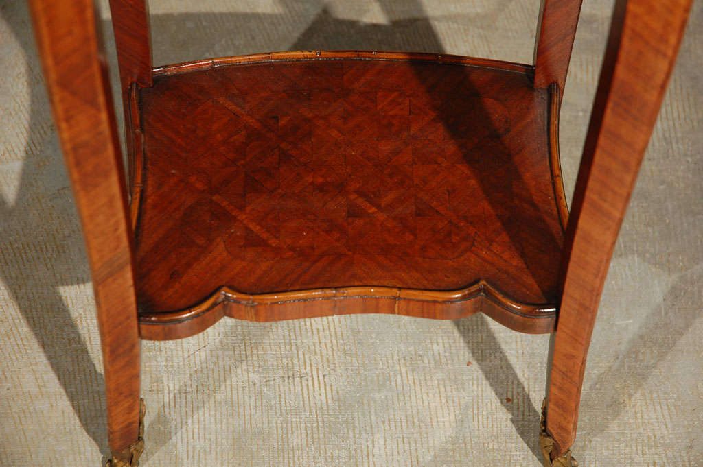 French Delicate, Marquetry Side-Table