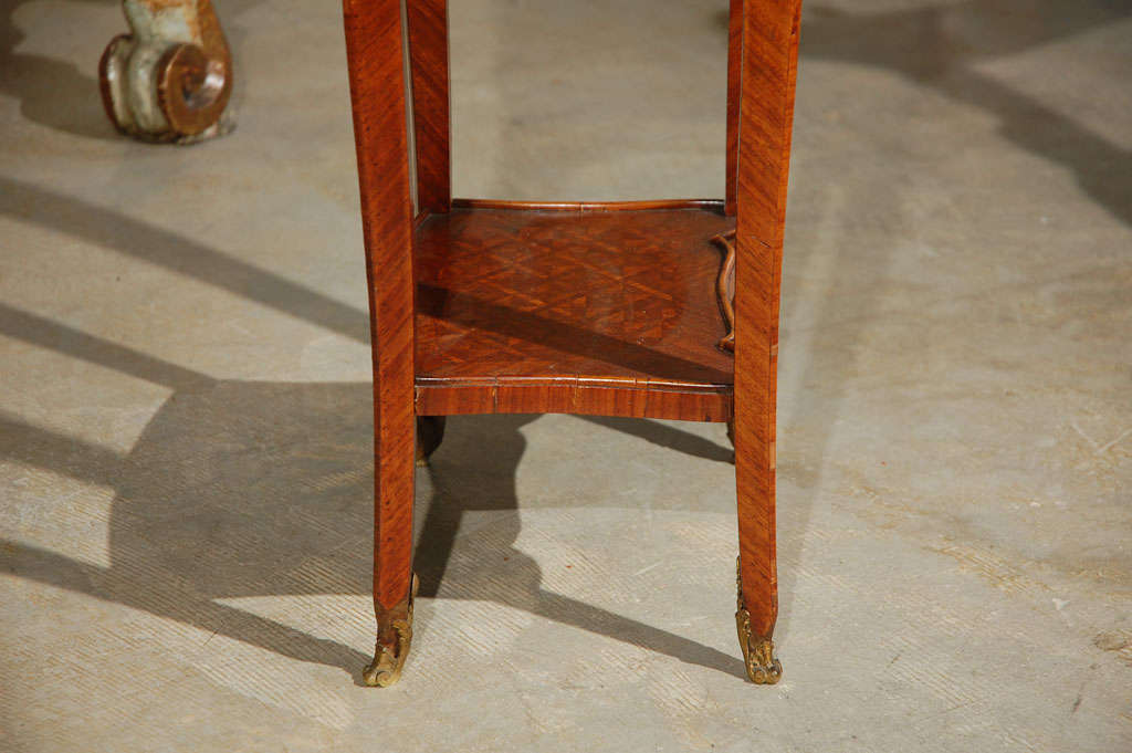 19th Century Delicate, Marquetry Side-Table