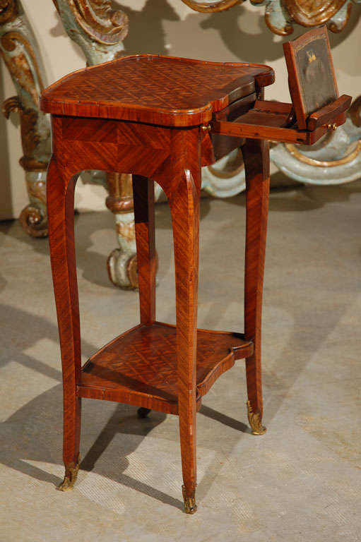 Delicate, Marquetry Side-Table 1