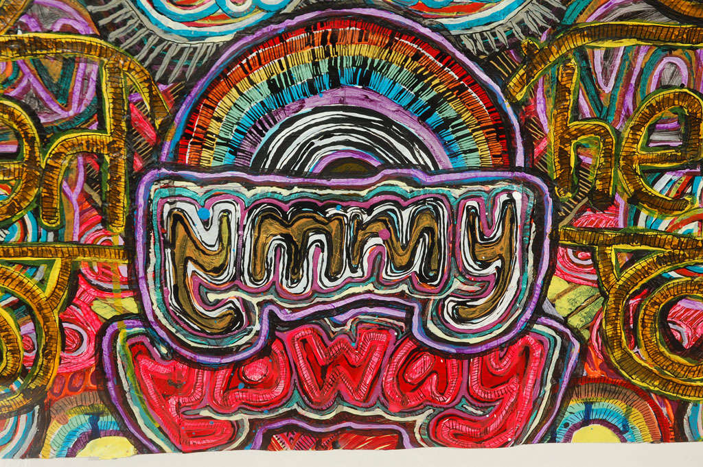 Mixed Media Painting by Alexandra Grant For Sale at 1stdibs